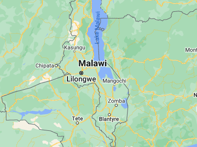 Map showing location of Chipoka (-13.99328, 34.51566)