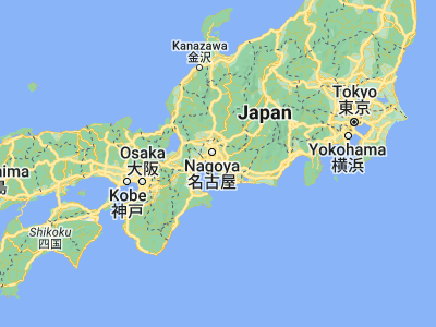 Map showing location of Chiryū (35, 137.03333)