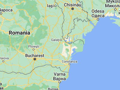 Map showing location of Chiscani (45.18333, 27.93333)