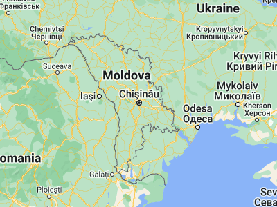Map showing location of Chişinău (47.00556, 28.8575)