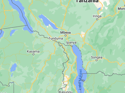 Map showing location of Chitipa (-9.70237, 33.26969)