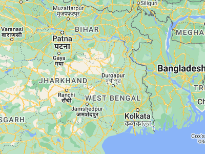 Map showing location of Chittaranjan (23.86667, 86.86667)