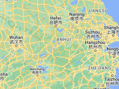 Map showing location of Chizhou (30.65778, 117.48306)