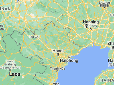 Map showing location of Chợ Mới (21.88374, 105.77281)