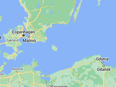 Map showing location of Christiansø (55.32006, 15.18662)