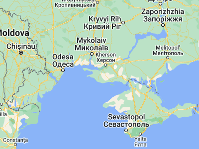 Map showing location of Chulakivka (46.35763, 32.3514)