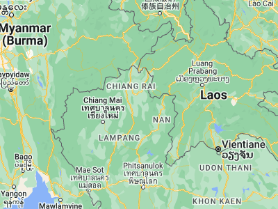 Map showing location of Chun (19.33694, 100.13478)