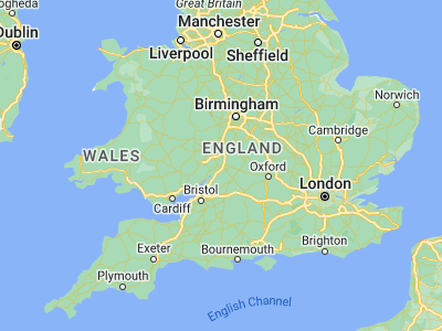 Map showing location of Churchdown (51.88711, -2.18163)