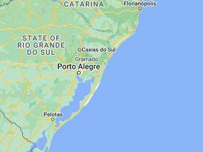 Map showing location of Cidreira (-30.18111, -50.20556)