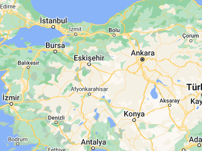Map showing location of Çifteler (39.38306, 31.03917)