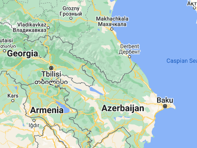 Map showing location of Çinarlı (41.4723, 46.9156)