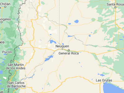 Map showing location of Cinco Saltos (-38.82224, -68.06293)