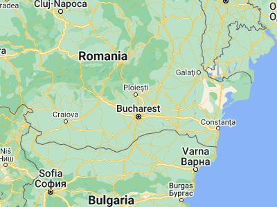 Map showing location of Ciolpani (44.73333, 26.08333)