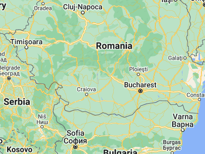 Map showing location of Ciomăgeşti (44.83333, 24.45)