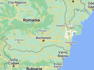 Map showing location of Cioranii de Jos (44.81667, 26.41667)
