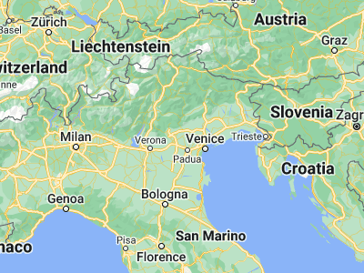 Map showing location of Cittadella (45.65, 11.7842)