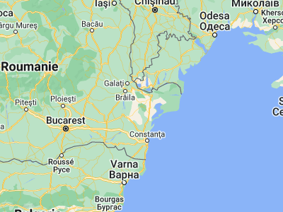 Map showing location of Ciucurova (44.93333, 28.48333)