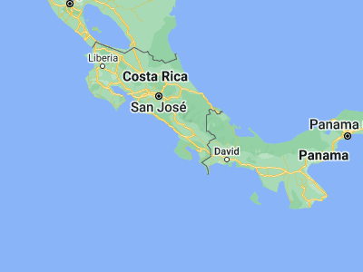 Map showing location of Ciudad Cortés (8.95988, -83.52381)