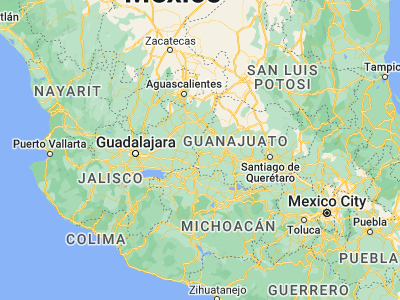 Map showing location of Ciudad Manuel Doblado (20.72882, -101.95242)