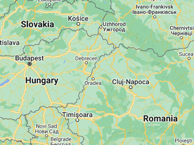 Map showing location of Ciuhoiu (47.23333, 22.11667)