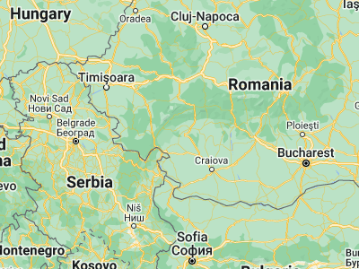 Map showing location of Ciuperceni (44.93333, 23.01667)