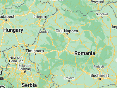 Map showing location of Ciuruleasa (46.25, 23.03333)