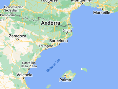 Map showing location of Ciutat Vella (41.38022, 2.17319)