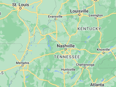 Map showing location of Clarksville (36.52977, -87.35945)