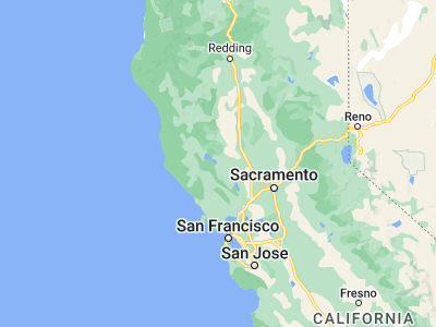 Map showing location of Clearlake (38.95823, -122.62637)