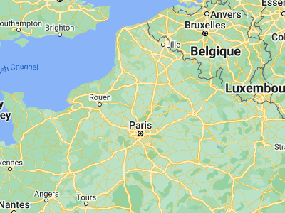 Map showing location of Clermont (49.38333, 2.4)