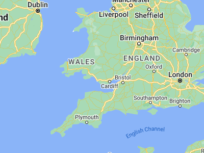 Map showing location of Clydach Vale (51.62665, -3.48015)