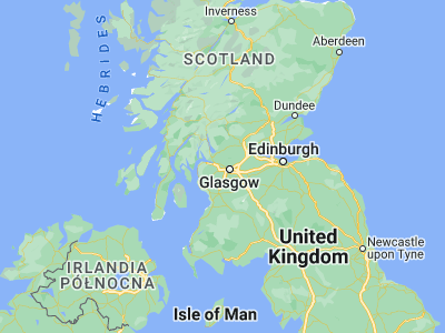 Map showing location of Clydebank (55.90137, -4.4057)