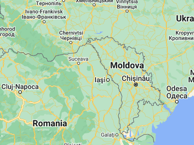 Map showing location of Coarnele Caprei (47.38333, 27.1)