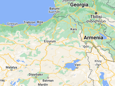 Map showing location of Çobandede (39.97276, 41.87245)