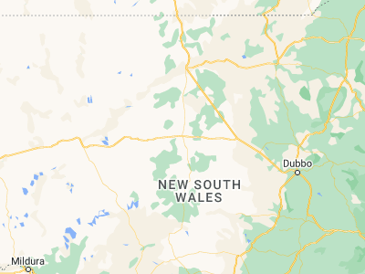 Map showing location of Cobar (-31.49873, 145.84183)