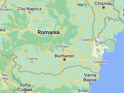 Map showing location of Cocorăştii-Misli (45.08333, 25.93333)