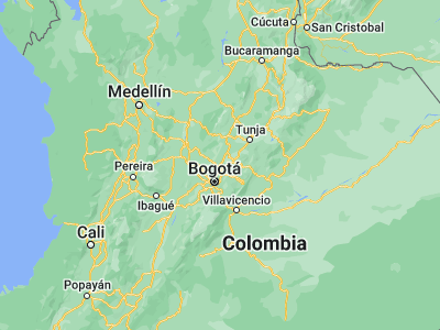 Map showing location of Cogua (5.06052, -73.97925)