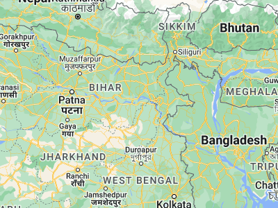 Map showing location of Colgong (25.26629, 87.23327)