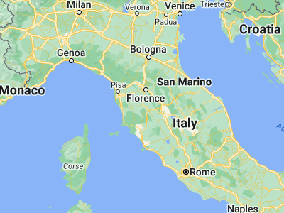 Map showing location of Colle di Val d'Elsa (43.41514, 11.13142)
