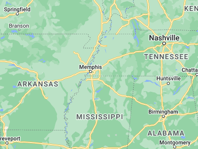 Map showing location of Collierville (35.04204, -89.66453)