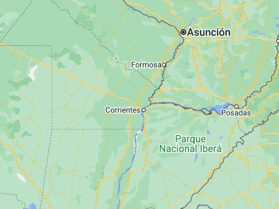 Map showing location of Colonia Benítez (-27.33099, -58.94622)