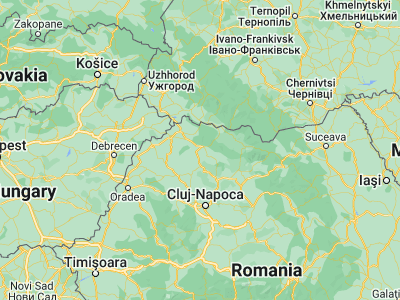 Map showing location of Coltău (47.6, 23.51667)