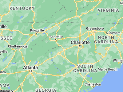 Map showing location of Columbus (35.25317, -82.19706)