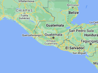 Map showing location of Comalapa (14.74111, -90.8875)