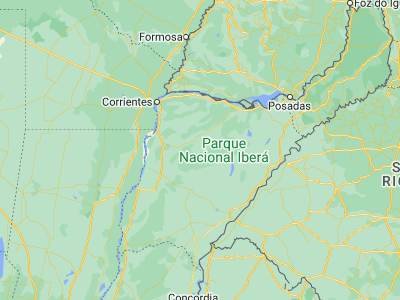 Map showing location of Concepción (-28.39175, -57.88777)