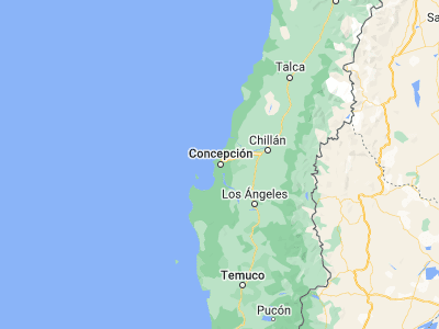 Map showing location of Concepción (-36.82699, -73.04977)