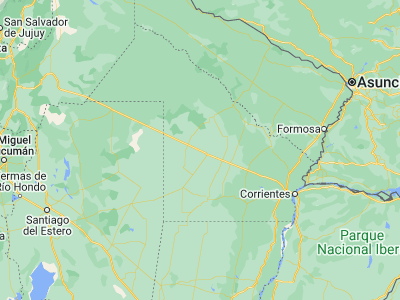 Map showing location of Concepción del Bermejo (-26.59926, -60.94617)