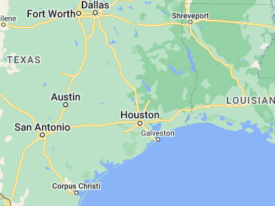 Map showing location of Conroe (30.31188, -95.45605)