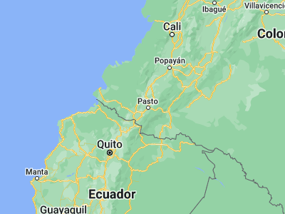 Map showing location of Consacá (1.21544, -77.46955)