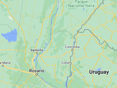 Map showing location of Conscripto Bernardi (-31.04837, -59.08435)